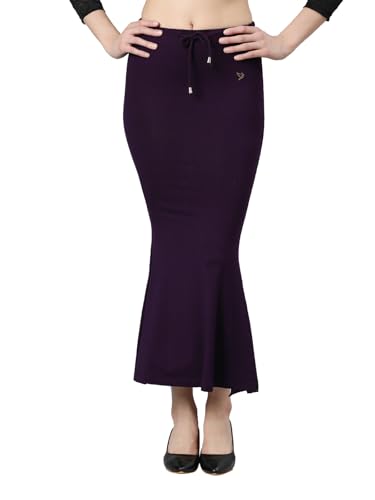 Image of TWIN BIRDS Saree Shapewear for Women | Super Soft Viscose Elastane Saree Petticoat Skirt | Stretchable & Comfortable SareeShaper