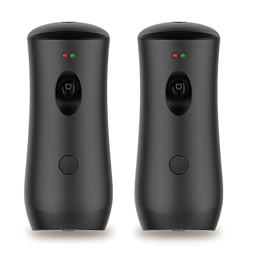 DZUEKOMI Automatic Air Freshener Spray Dispenser (2-Pack), Free Standing or Wall Mounted Adjustable Aromatherapy Machines for Home, Indoor, Bathrooms, Offices, Hotels and Commercial Places (B-01)