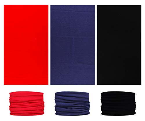 Image of 6PCS Outdoor Magic Headband Elastic Seamless Bandana Scarf UV Resistence Sport Headwear