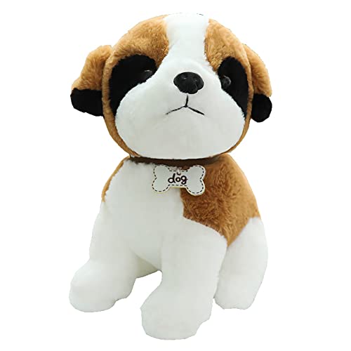 Peluche perro San Bernardo, súper lindo peluche perro de pie perro de peluche realista perro de peluche perro cachorro peluche suave cojín para perros juguete peluche peluche regalo para niños niñas Peluche perro San Bernardo, súper lindo peluche perro de pie perro de peluche realista perro de peluche perro cachorro peluche suave cojín para perros juguete peluche peluche regalo para niños niñas