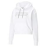 PUMA Women's Rebel Hoodie, Puma White, Medium