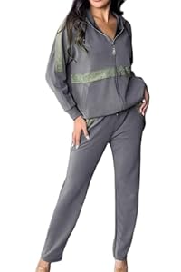 Generic Szary Zestaw Dresowy Cekinowy 12XL