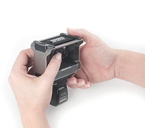 Trodat Textplattenset für Professional 5430/L – Ersatzeinreihungen & Ersatzbuchstaben für Stempel, Austausch-Textplatte mit Standardtexten Eingegangen, Erl., Bezahlt, Gebucht, Journal, durch, am