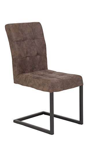 Hela Schwingstuhl Donna S - Modern, Einfarbig, Kunstleder, Schwingstuhl, Wohnzimmer, Ergonomisch, 1.2 kg max. Gewicht, Hartboden