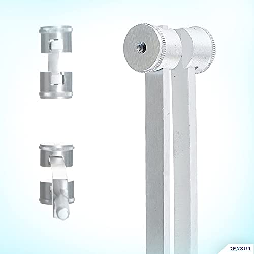 medical grade aluminum alloy sensory tuning fork activator for healing therapy non magnetic one each of c 128 tuning fork