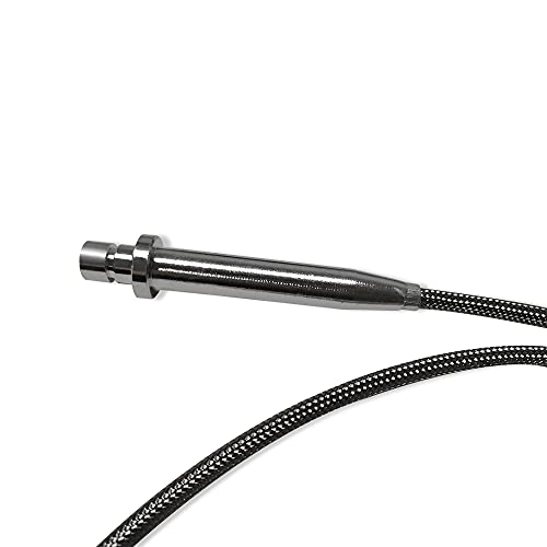 Demotor Performance Th-350 Stainless Braided Transmission Kick Down Cable Detent For Sbc Bbc Chevy Trans Th350 #TOP2