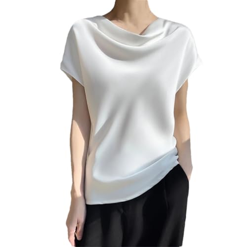 T-shirt en soie femme pour un look d'été frais au bureau