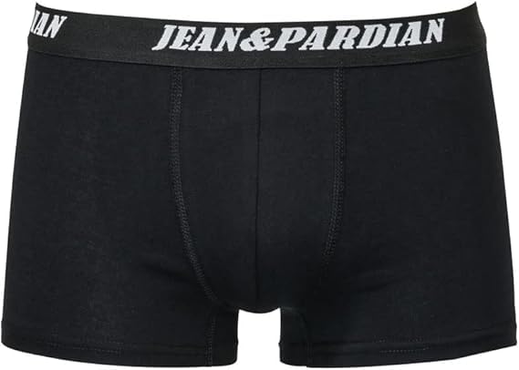 Ropa interior cómoda y transpirable Jean&Pardian con 12 bóxers de algodón 5