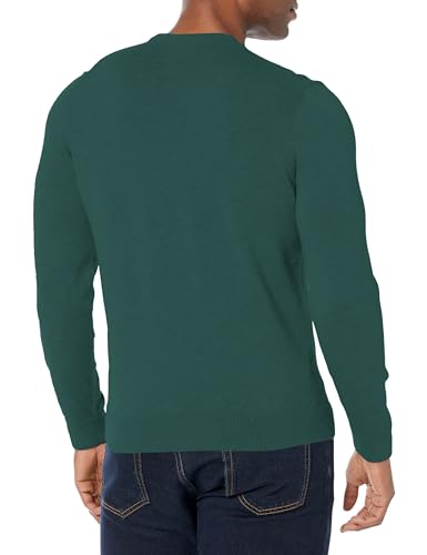 Image of HUGO Men's Small Woven Label Cotton Sweater