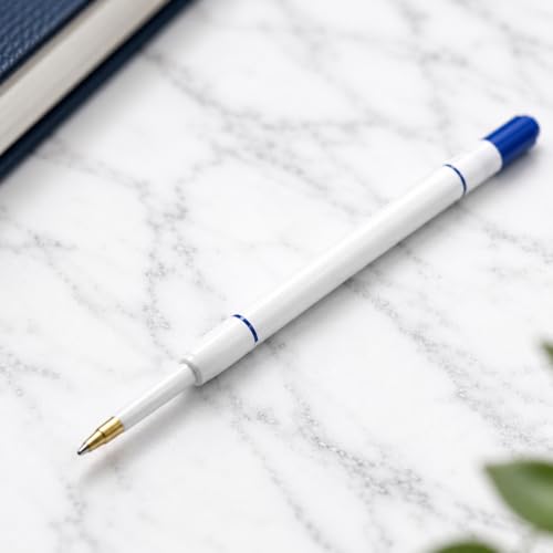 Image of Pen Paradise 0.6MM Plastic Jotter Refill | Smooth Blue Ink | Use for Jotter Refill | Set of 6 | Long-Lasting, Smooth Writing, Office & School Compatible