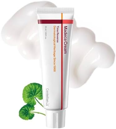 CENTELLIAN 24 Madeca Cream Time Reverse (1.69fl oz) - Advanced Fast-Absorbing & Nourishing, Hydrates, Firms & Reduces Wrinkles, Low Irritation, Korean Skin Care Centella Asiatica, Collagen