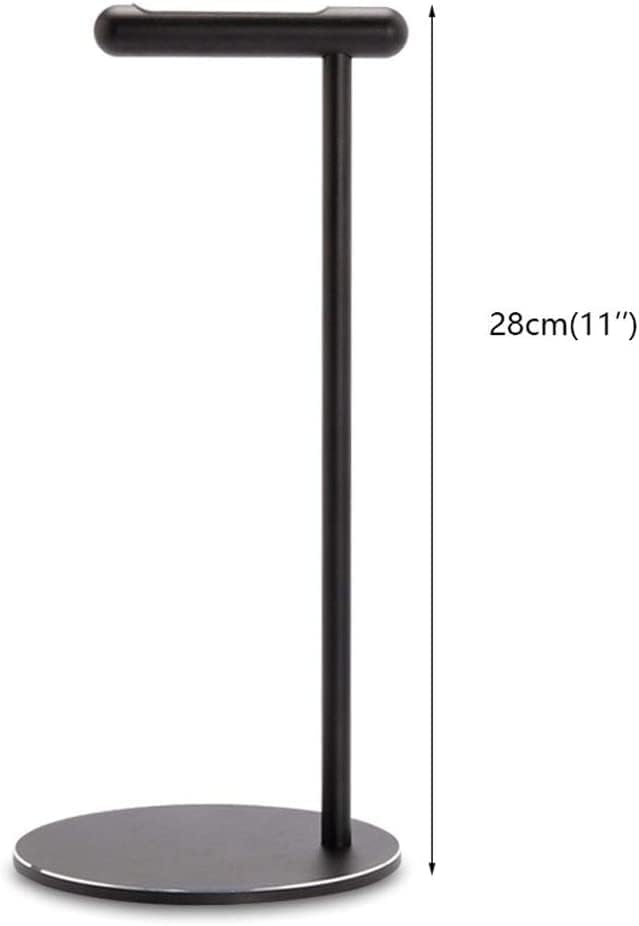 ヘッドホンスタンド ヘッドセットスタンド ヘッドホンホルダー フルアルミニウム サポートバーハンガー シリコンベース すべてのヘッド