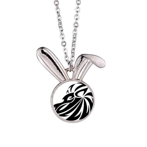 Collier constellation Lion Lapin pendentif zodiaque horoscope pour femme