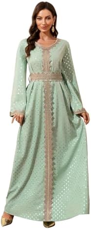 green emerald velvet dress Amazon.com: Fancy Maxi Abaya Dress Elegant Mint Green Muslim Dress with Gold  Beaded Embellishments, V-Neck, Short Butterfly Sleeves (S) : Clothing,  Shoes & Jewelry