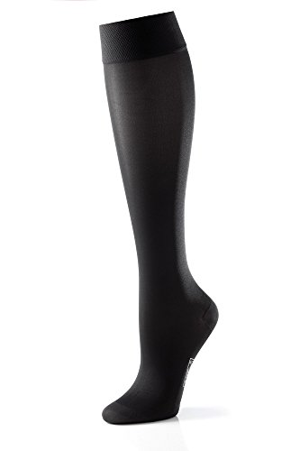 Activa Class 2 Below Knee Support Stockings 18 - 24 mmHg Black Large