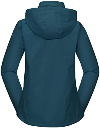 Little Donkey Andy Women’s Waterproof Rain Jacket Lightweight Outdoor Windbreaker Rain Coat Shell for Hiking, Travel
