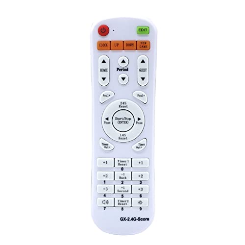 GAN XIN GX-2.4G01-B/GX-2.4G-Score Scoreboard Remote Controller for Scoreboard,Longer Control Distance (GX-2.4G-Score)