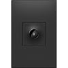 Legrand adorne 15A Touchless Wave Switch with Matching Wall Plate (Graphite Finish), ASWV1532G2
