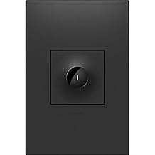 Legrand adorne 15A Touchless Wave Switch with Matching Wall Plate Graphite Finish, ASWV1532G2