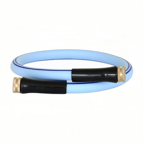 Atlantic Female to Female Heavy Duty Garden Hose 4 ft x 5/8 Inch Blue Color, Short Connection Leader Hose (4 Feet) by Atlantic - Used condition - US$10.15