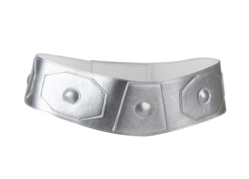 Womens Princess Costume Belt Cosplay Props PU Leather Waist Belts Halloween Accessories Outfit for Adult4