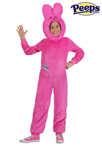 Disfraz Conejo Rosa para Niños con Mono y Cabeza Peluche miniatura 6