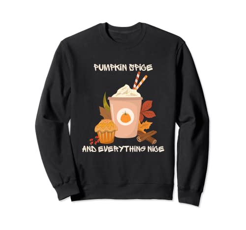 Tasse à café au lait et à la citrouille Sweatshirt