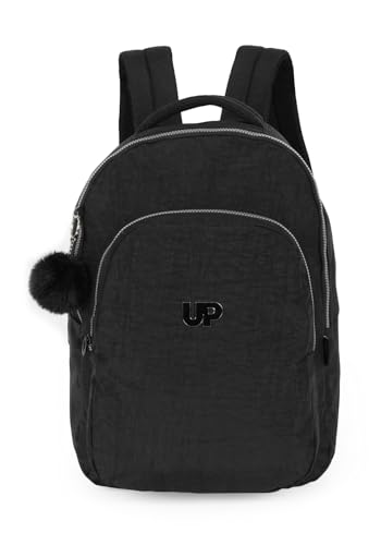 Luxcel, Mochila Feminina Escolar de Costas Impermeável UP4YOU Cor:Preto