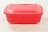 Tupperware originales TUPPERWARE Envase 500 ml rojo plaza para el refrigerador caja