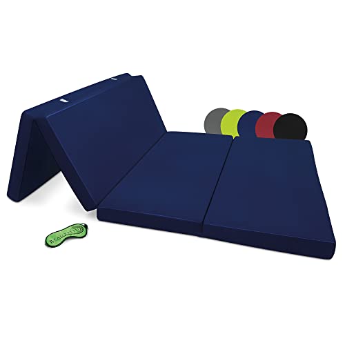 Beautissu Colchón Plegable 120x195cm Funda de Microfibra – Cuna de Viaje Ahorra Espacio...