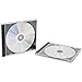 CD/DVD Jewel 10,4 mm fundas para 1 disco con bandeja Negro Marca...