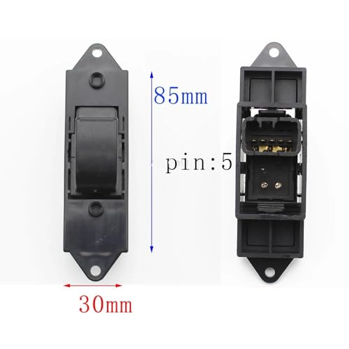 Bouton commande lève-vitre pour Colt 2004-2012 interrupteur unique