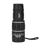 monocular 16x52 meaning Óptica de alta calidad que proporciona imágenes de alta calidad adecuadas para viajes, vacaciones, caminar, senderismo, deportes para disfrutar de la hermosa naturaleza, observación de aves, ver varios