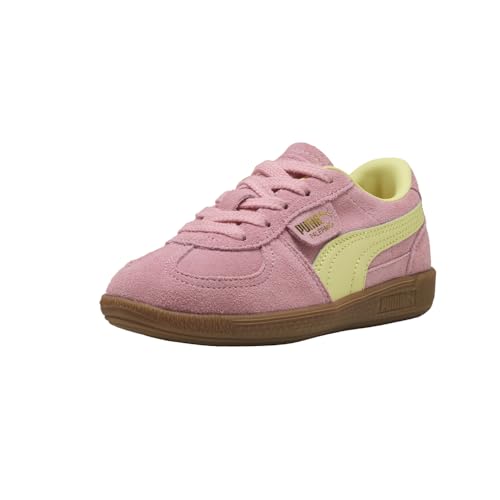 PUMA Kids Girls Palermo Lace Up Sneakers Shoes Casual - Pink2