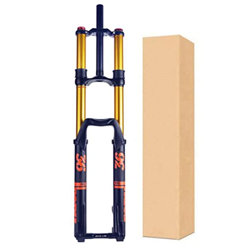 Fourche à air 1-1/8 double épaule pour suspension voyage de vélo électrique 20mm
