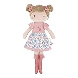 Little Dutch Weiche Stoffpuppe Kuschelpuppe - Puppe Rosa - 35 cm groß - für Mädchen ab 12 Monate...