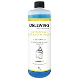 DELLWING Detergente per Gioielli 1 l, concentrato per apparecchi a ultrasuoni, detergente per Orologi, Catene e Anelli, Made in Germany