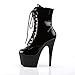 Pleaser Women's Adore-1020/B/M Boot,Black Patent,6 M US
