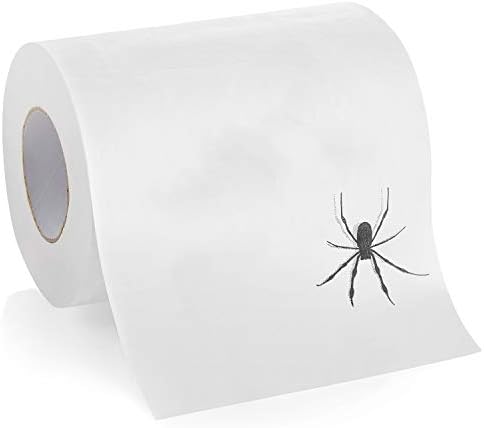 Spider Funny Toilet Paper - Prank, Practical Joke, or Gag Gift - Funny White Elephant Gift Idea … image 3