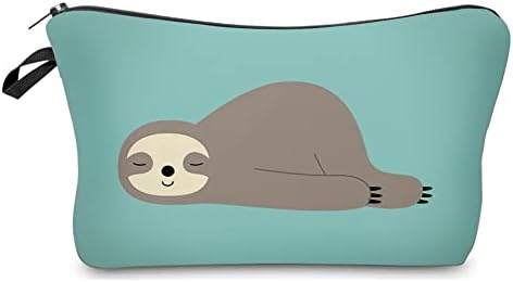 Deanfun Makeup Case Small, Cosmetic Zipper Bag Waterproof for Purse Mini, Women Cute Traveling Accessories Pouch for Ladies Thanksgiving Christmas Gifts(Marine Animal D2-51806)