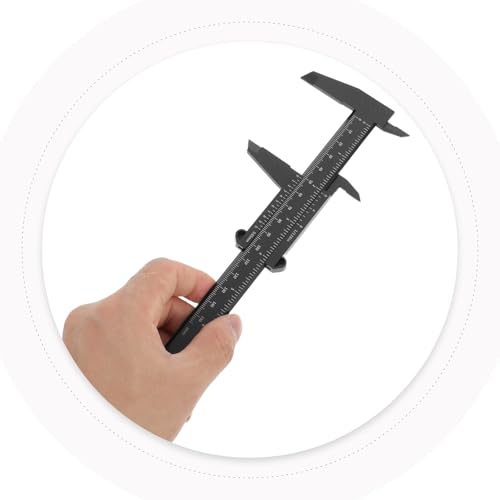 Calibrador deslizante plástico precisión 15 cm miniatura 4
