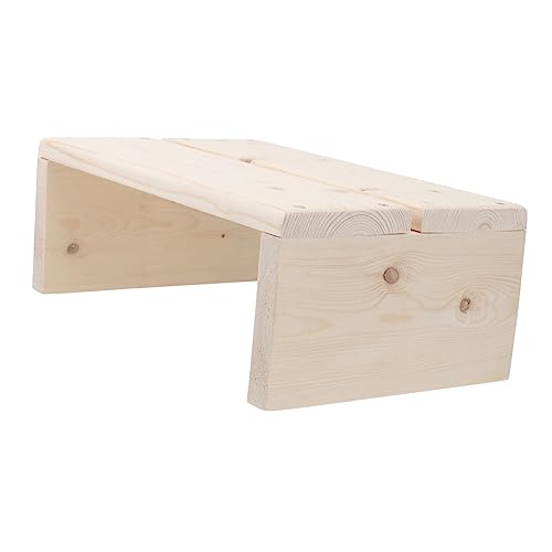 BESPORTBLE Wooden Foot Pad for Bathroom Stool Non-Slip Design Boys and Girls' Stool Sturdy