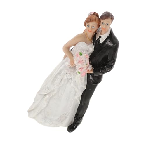Figurines de gâteau de mariage en résine Amosfun sur votre pièce montée