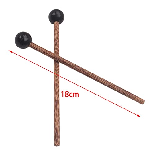 Tachiuwa 2x Baquetas Peças de instrumento de percussão Baquetas de mão Baquetas de xilofone para de