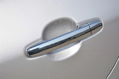 Accesorios Toyota Aygo MK2 2015-2018: cubierta de manija de puerta cromada 4