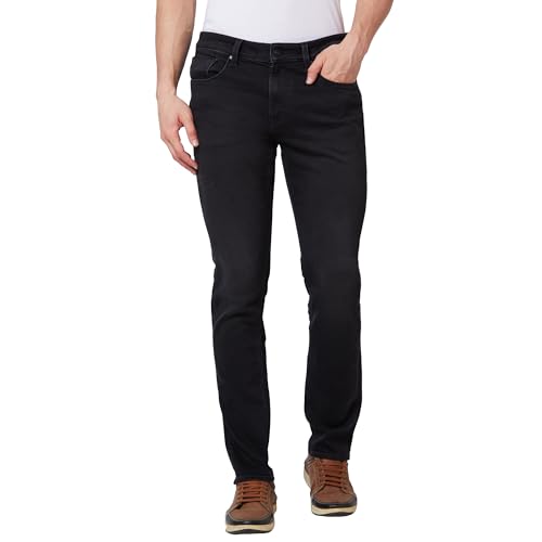 Image of Spykar Men's Rover Regular Fit Mid Rise Casual Jeans