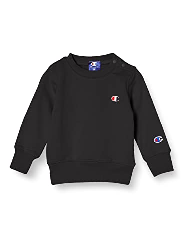 [Champion] トレーナー ベーシックワンポイントロゴ ベビー ブラック 90