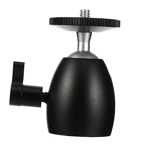 SEWACC 1/4 Camera Adapter Compatible Mini Tripod Head for DSLR Action Cameras Quick Release Ball Head