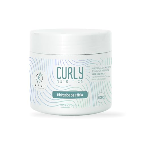 Kali Cosmetics, Creme para Relaxamento de Cachos Hidróxido de Cálcio 500gr