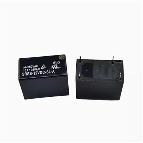 Relais SRSB-12VDC-SL-A 12V CC à 4 broches pour isolation et commutation stable